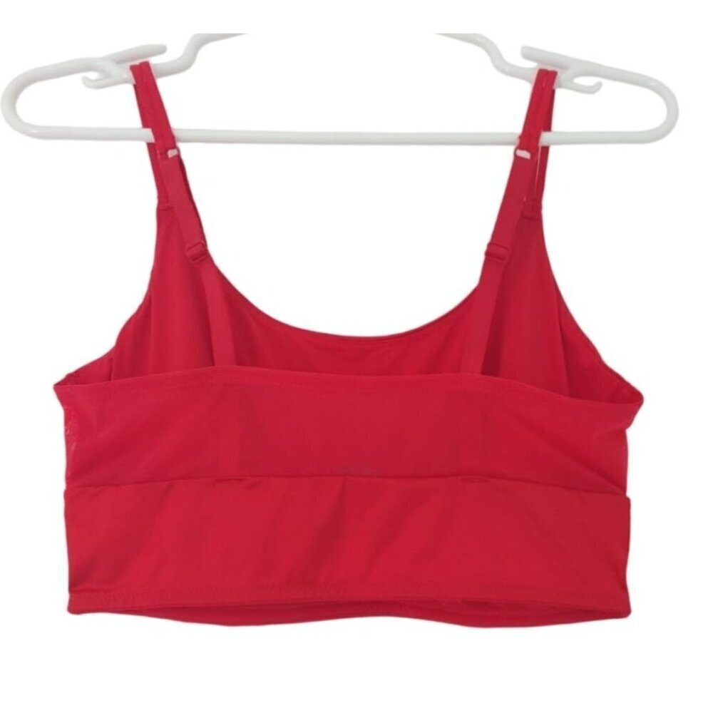 AUDEN, Bras, adjustable straps in spandex and nylon, red, for women, size L. NWT - Picture 4 of 5
